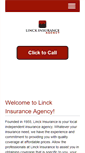 Mobile Screenshot of linckinsurance.com